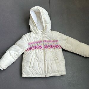 Authentic Moncler girls down winter coat size 3